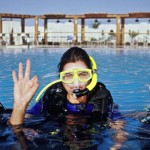 Schwimmbadtraining